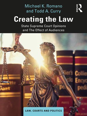 cover image of Creating the Law